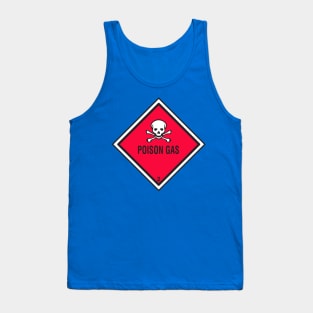 Danger gas leak announcement Tank Top